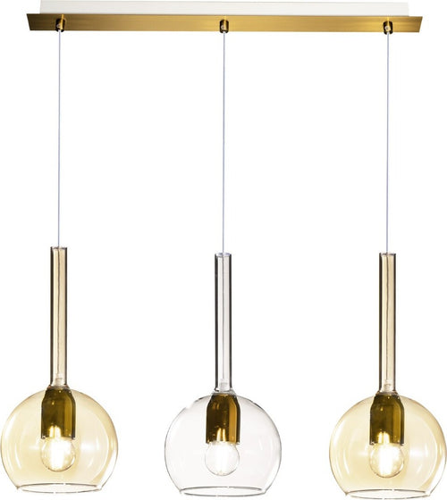 Lampadario-classico-Top-Light-FUTURE-1155-OS-S3-RP-TA-E27-LED-vetro-pirex-soffiato-lampada-soffitto