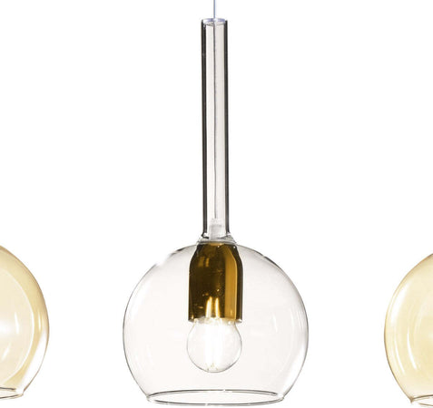 Lampadario-classico-Top-Light-FUTURE-1155-OS-S3-RP-TA-E27-LED-vetro-pirex-soffiato-lampada-soffitto