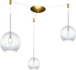 Lampadario-classico-Top-Light-FUTURE-1155-OS-S3-S-MIX-TR-E27-LED-vetro-pirex-soffiato-lampada-soffitto