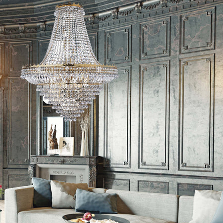Lampadario-Classico-Versailles-Acciaio-Oro-Vetro-19-Luci-E14