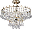 Lampadario-Classico-Versailles-Acciaio-Oro-Vetro-5-Luci-E14