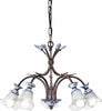 Lampadario-Classico-Vicenza-Metallo-E-Ceramica-Nero-Sfumato-Rame-5-Luci-E14