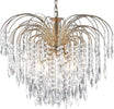 Lampadario-Classico-Waterfall-Acciaio-Oro-Cristallo-5-Luci-E14
