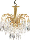Lampadario-Classico-Waterfall-Acciaio-Oro-Vetro-3-Luci-E14