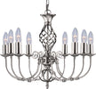 Lampadario-Classico-Zanzibar-Acciaio-Argento-8-Luci-E14