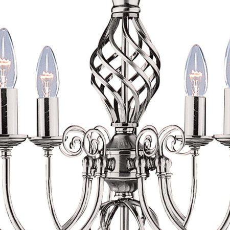 Lampadario-Classico-Zanzibar-Acciaio-Argento-8-Luci-E14