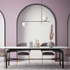 Lampadario-Contemporanea-Nostalgia-Metallo-Oro-Opaco-2-Luci-Diffusori-Bianchi