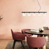 Lampadario-Contemporaneo-Adrian-Nero-Bronzo-5-Luci-E14