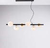 Lampadario-Contemporaneo-Adrian-Nero-Bronzo-6-Luci-E14