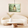 Lampadario-Contemporaneo-Adwickle-1-Luce-Metallo-Nero-E-Tessuto