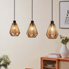 Lampadario-Contemporaneo-Adwickle-3-Luci-Metallo-Nero-E-Tessuto