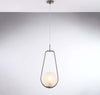 Lampadario-Contemporaneo-Afrodite-Cromo-Nero-1-Luce-E27