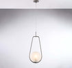 Lampadario-Contemporaneo-Afrodite-Cromo-Nero-1-Luce-E27