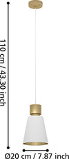 Lampadario-Contemporaneo-Aglientina-1-Luce-Metallo-Ottone-Spazzolato