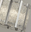 Lampadario-Contemporaneo-Alessandra-Acciaio-Argento-Vetro-Trasparente-5-Luci-E14