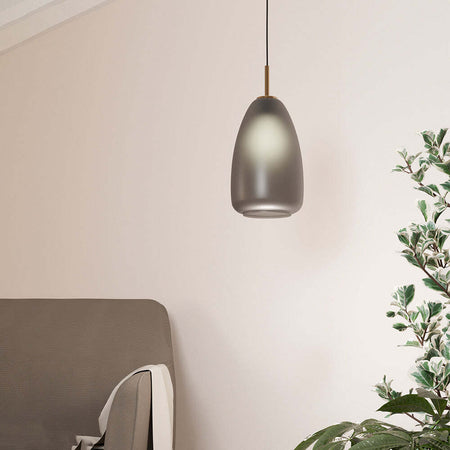Lampadario-Contemporaneo-Alobrase-1-Luce-Acciaio-Nero-E-Ottone