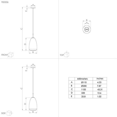 Lampadario-Contemporaneo-Alobrase-1-Luce-Acciaio-Nero-E-Ottone