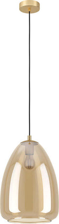 Lampadario-Contemporaneo-Alobrase-1-Luce-Metallo-Ottone-Spazzolato