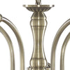 Lampadario-Contemporaneo-American-Dinner-Acciaio-Adjustable-Vetro-5-Luci-E27