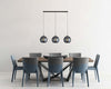 Lampadario-Contemporaneo-Amsterdam-Acciaio-Nero-Vetro-3-Luci-E27