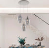 Lampadario-Contemporaneo-Ares-Grigio-Fumè-3-Luci-E27
