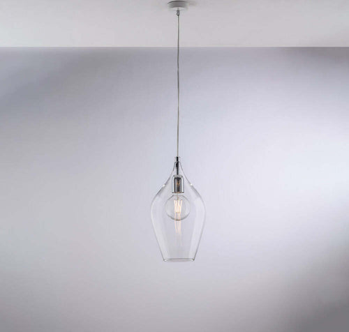Lampadario-Contemporaneo-Ares-Trasparente-1-Luce-E27