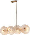 Lampadario-Contemporaneo-Aster-Lineare-Metallo-Oro-8-Luci-Con-Diffusore-In-Vetro