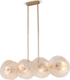 Lampadario-Contemporaneo-Aster-Lineare-Metallo-Oro-8-Luci-Con-Diffusore-In-Vetro