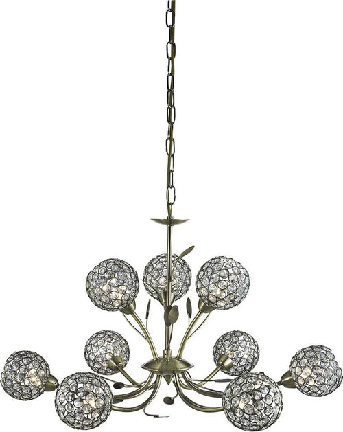 Lampadario-Contemporaneo-Bellis-Ii-Acciaio-Ottone-Vetro-9-Luci-G9