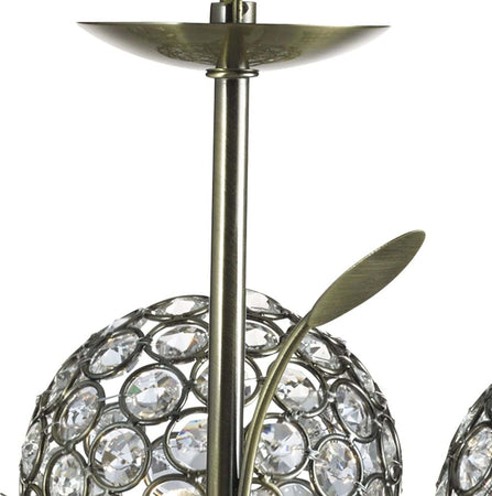 Lampadario-Contemporaneo-Bellis-Ii-Acciaio-Ottone-Vetro-9-Luci-G9