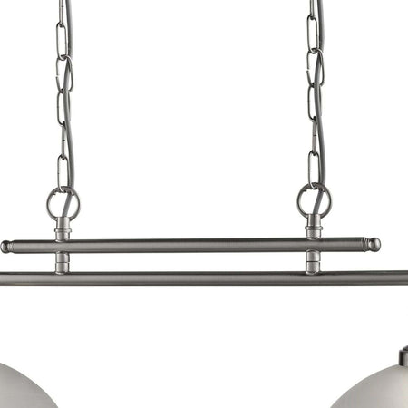 Lampadario-Contemporaneo-Bistro-Acciaio-Argento-Vetro-2-Luci-E27