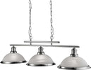 Lampadario-Contemporaneo-Bistro-Acciaio-Argento-Vetro-3-Luci-E27