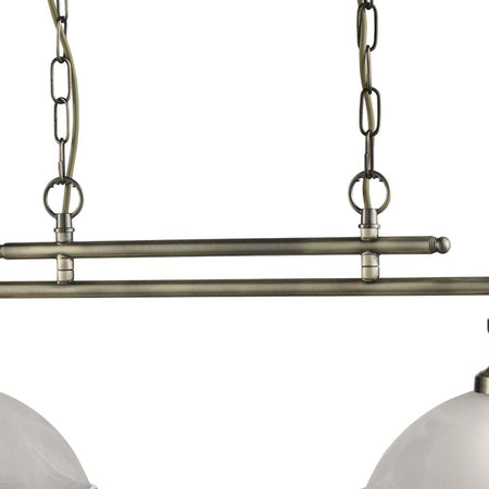 Lampadario-Contemporaneo-Bistro-Acciaio-Ottone-Vetro-2-Luci-E27