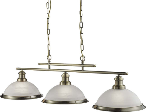 Lampadario-Contemporaneo-Bistro-Acciaio-Ottone-Vetro-3-Luci-E27