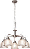 Lampadario-Contemporaneo-Bistrot-Ii-Acciaio-Argento-Vetro-Trasparente-5-Luci-E27