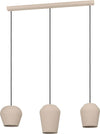 Lampadario-Contemporaneo-Cambaito-3-Luci-Acciaio-Avorio
