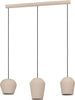 Lampadario-Contemporaneo-Cambaito-3-Luci-Acciaio-Avorio