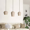 Lampadario-Contemporaneo-Cambaito-3-Luci-Acciaio-Avorio