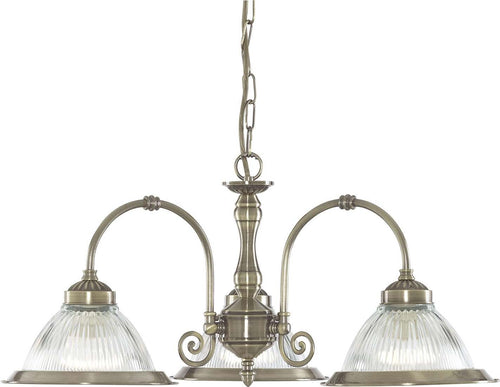 Lampadario-Contemporaneo-Cena-Acciaio-Adjustable-Vetro-Trasparente-3-Luci-E27