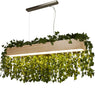 Lampadario-Contemporaneo-Cenere-Acciaio-Marrone-Legno-Argento-Led-21W-3000K