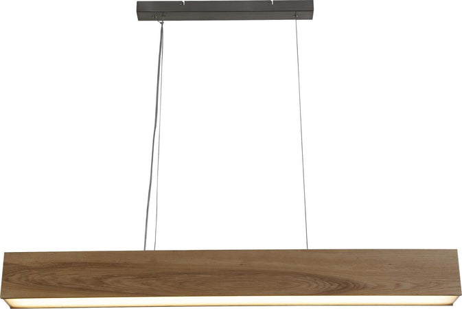 Lampadario-Contemporaneo-Cenere-Acciaio-Marrone-Legno-Argento-Led-21W-3000K