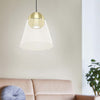 Lampadario-Contemporaneo-Cerasella-1-Luce-Acciaio-Ottone-Spazzolato