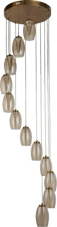 Lampadario-Contemporaneo-Ciclon-Acciaio-Bronzo-Vetro-Led-5,33W-3000K