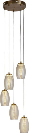 Lampadario-Contemporaneo-Ciclon-Acciaio-Bronzo-Vetro-Led-5,4W-3000K