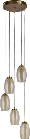 Lampadario-Contemporaneo-Ciclon-Acciaio-Bronzo-Vetro-Led-5,4W-3000K