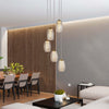 Lampadario-Contemporaneo-Ciclon-Acciaio-Bronzo-Vetro-Led-5,4W-3000K