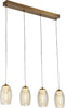 Lampadario-Contemporaneo-Ciclon-Acciaio-Bronzo-Vetro-Led-5,5W-3000K