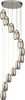 Lampadario-Contemporaneo-Ciclon-Acciaio-Cromo-Vetro-Fumè-Led-63W-3000K