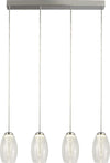 Lampadario-Contemporaneo-Ciclon-Acciaio-Cromo-Vetro-Trasparente-Led-22W-3000K
