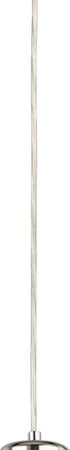 Lampadario-Contemporaneo-Ciclon-Metallo-Cromo-Vetro-Trasparente-Led-6W-3000K
